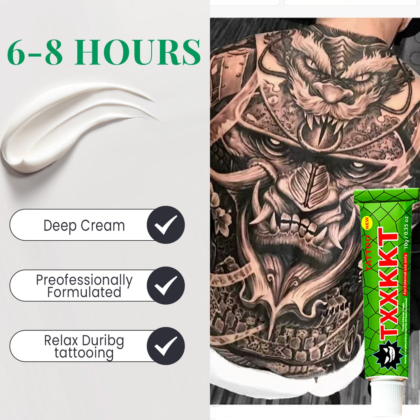 TXXKKT TATTOO Numbing Cream Topical anesthetics Topical analgesic creams