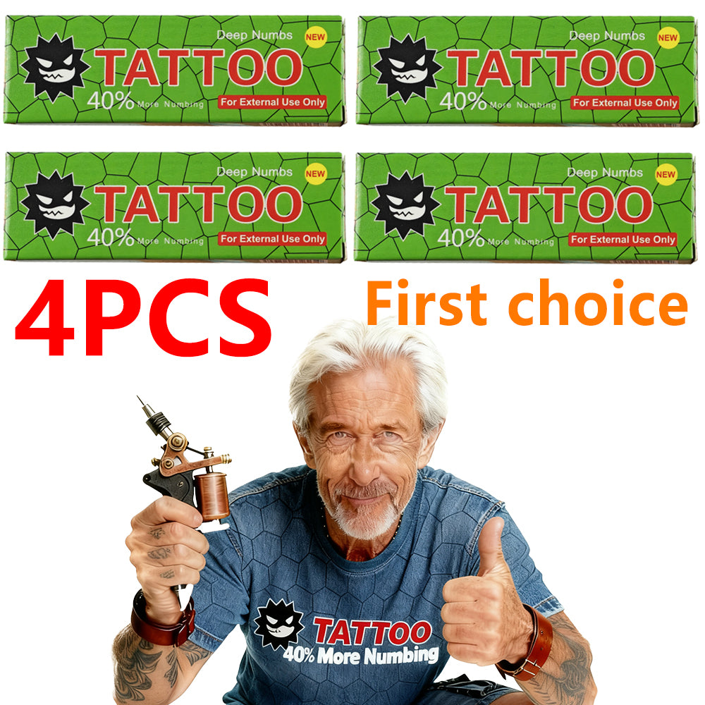 Tattoo Numbing Cream Maximum Strength Long Lasting with 5x Numbing TKTX | Laser Removal | Waxing | Eyebrow Threading | Cosmetic Cream