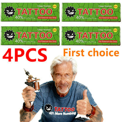 Tattoo Numbing Cream Maximum Strength Long Lasting with 5x Numbing TKTX | Laser Removal | Waxing | Eyebrow Threading | Cosmetic Cream